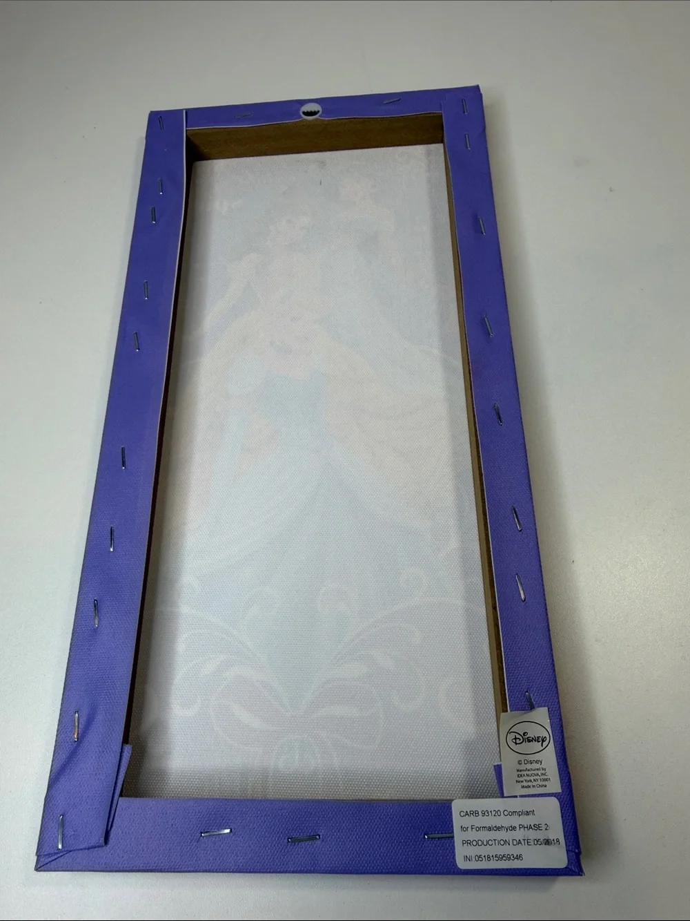 Disney Princess Wall Canvas – Jasmine Belle Cinderella – Pure of Heart Bright of
